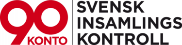 90 konto Svensk insamlingskontroll logo