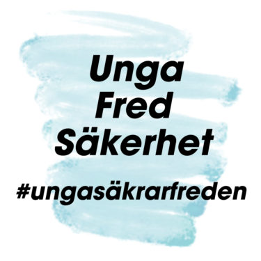 Vi uppmärksammar 5-årsdagen av unga, fred och säkerhetsagendan 9/12 2020