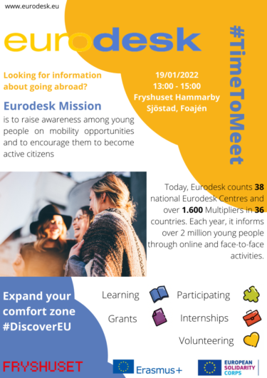 Time to meet 2022: find your opportunity to explore Europe!