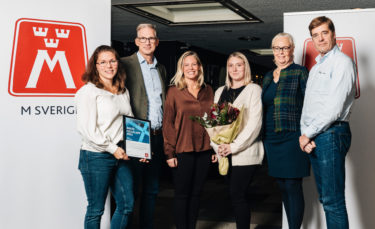 Fryshuset tilldelas Årets hjulklapp av Riksförbundet M Sverige