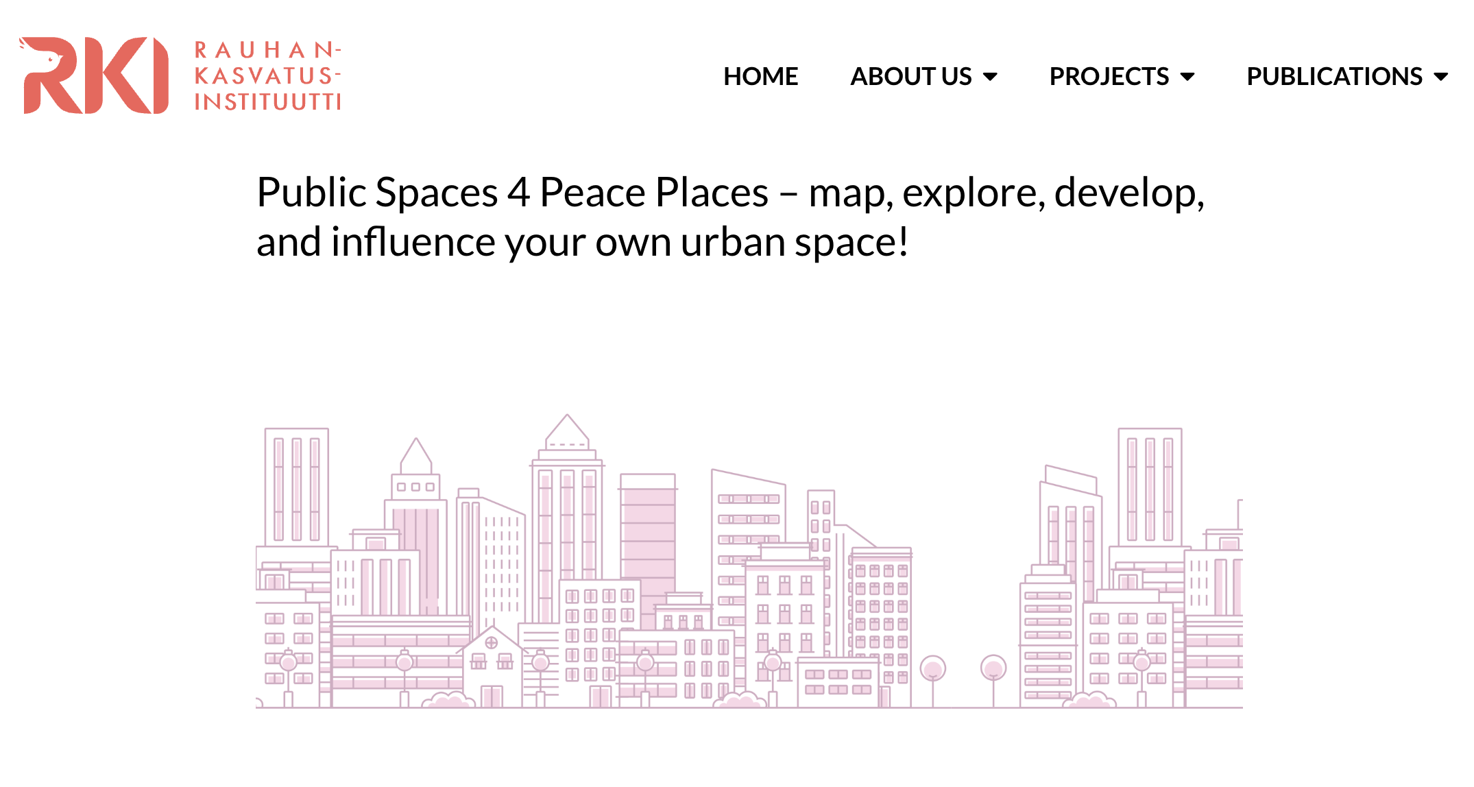 Public Spaces 4 Peace Places - Rauhankasvatusinstituutin